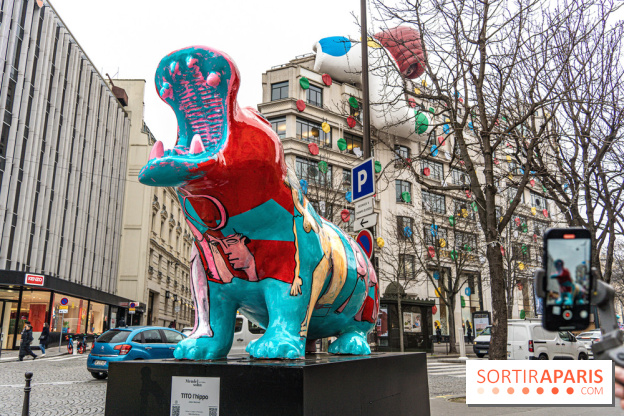 Exposition Julien et ses Juliogoths, avenue George V Paris