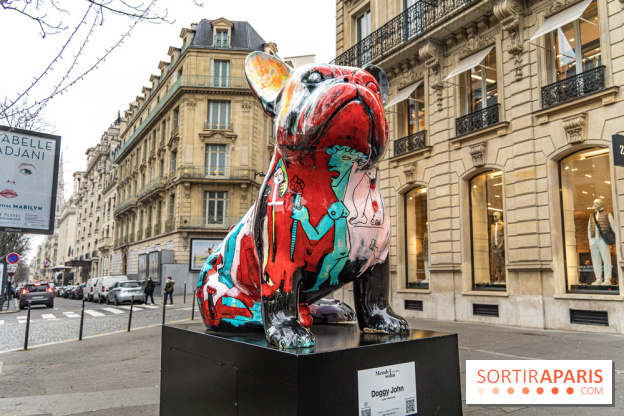 Exposition Julien et ses Juliogoths, avenue George V Paris