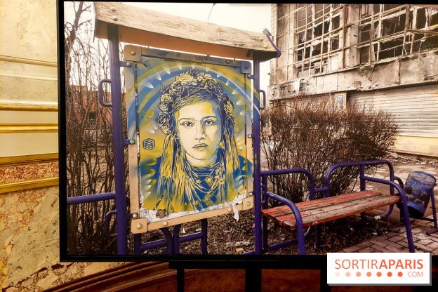 Slava Ukraini : l'expo gratuite signée C215 à Paris, nos photos