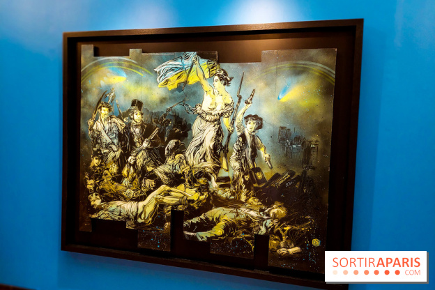 Slava Ukraini : l'expo gratuite signée C215 à Paris, nos photos