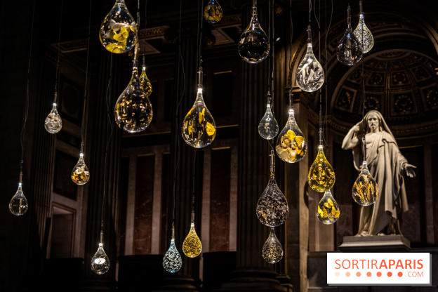 Larmes de Joie, l'installation monumentale de Benoît Dutour dans l'Eglise de la Madeleine 