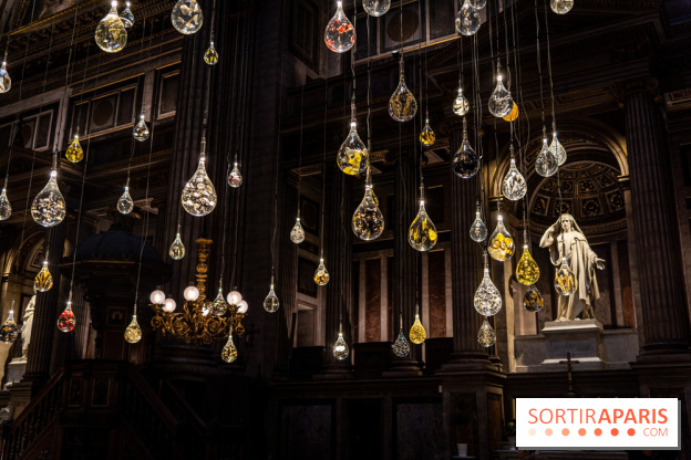 Larmes de Joie, l'installation monumentale de Benoît Dutour dans l'Eglise de la Madeleine 