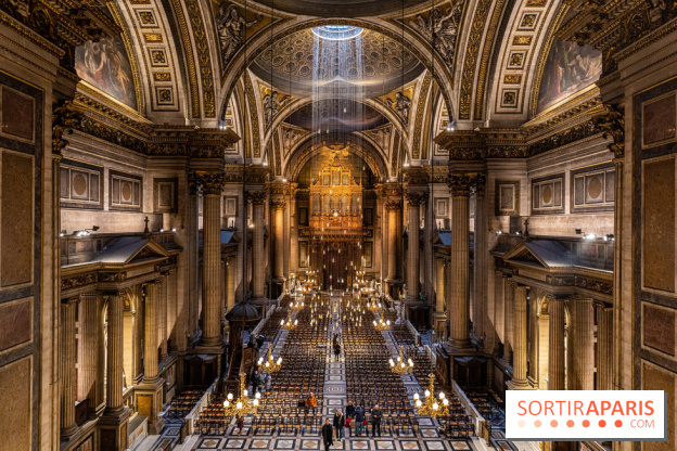 Larmes de Joie, l'installation monumentale de Benoît Dutour dans l'Eglise de la Madeleine 