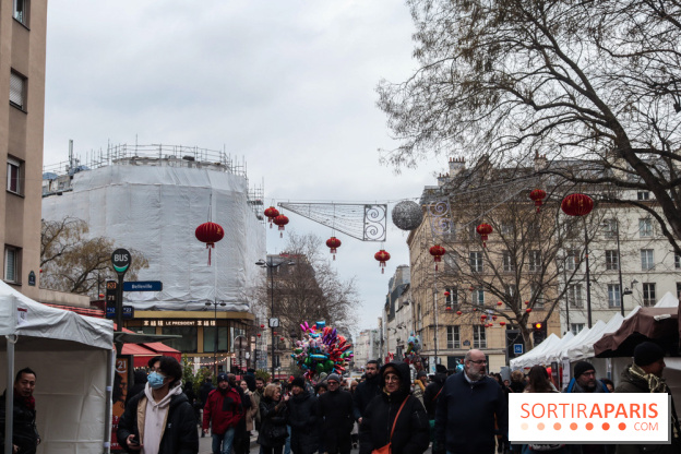 Défilé du Nouvel an Lunaire de Belleville 2023