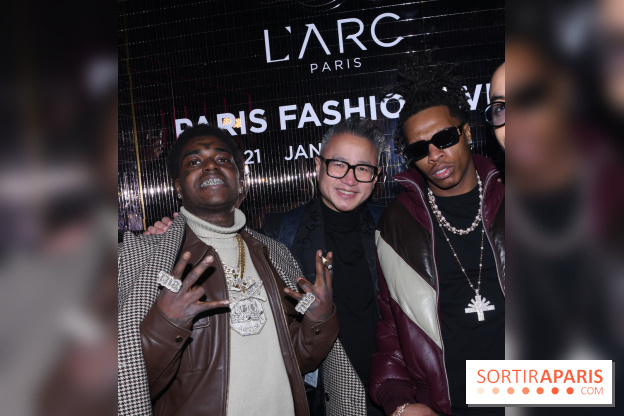 ©Rachid Bellak - Kodak Black, Felix Wu, patron de l'Arc et Lil Baby