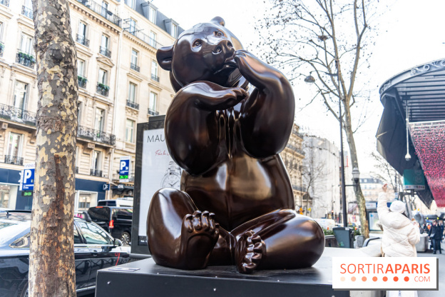 Exposition Fragiles colosses Boulevard Haussmann - photos - Michel Bassompierre