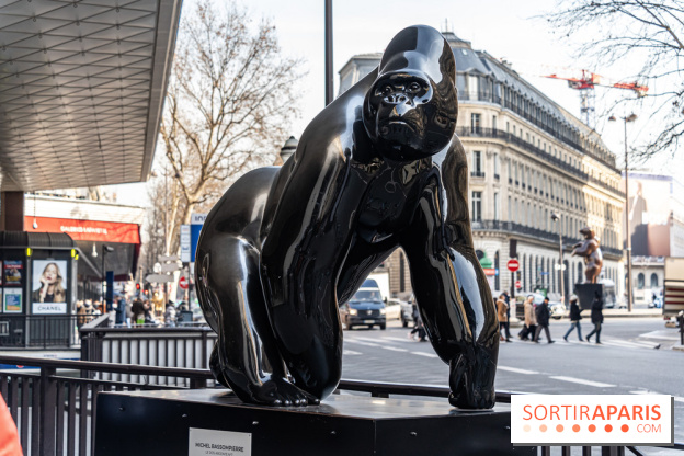Exposition Fragiles colosses Boulevard Haussmann - photos - Michel Bassompierre
