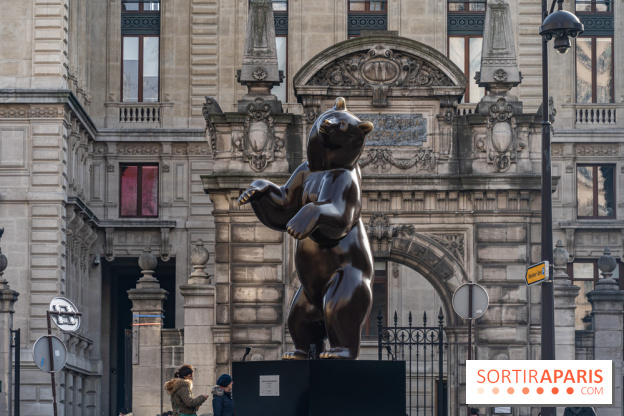 Exposition Fragiles colosses Boulevard Haussmann - photos - Michel Bassompierre