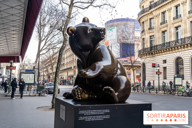 Exposition Fragiles colosses Boulevard Haussmann - photos - Michel Bassompierre