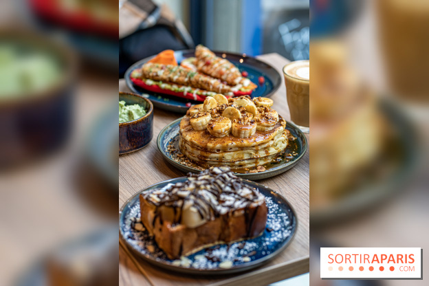 Parenthèse Brunch, le nouveau brunch pas cher et gourmand Paris 10e -  pancake banane