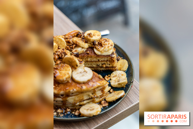 Parenthèse Brunch, le nouveau brunch pas cher et gourmand Paris 10e -  pancake banane