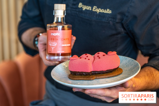 Bleu Coupole devient Rose Coupole pour la période Saint-Valentin