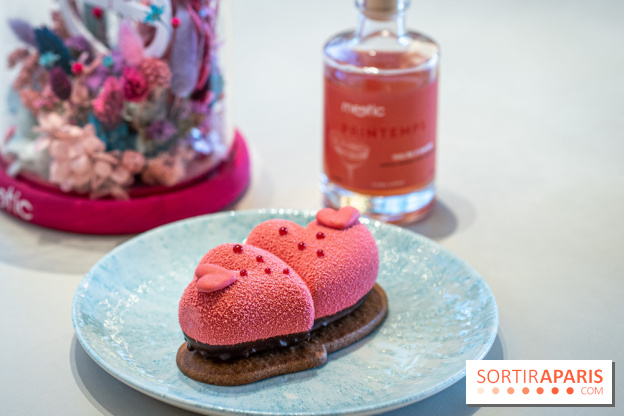 Bleu Coupole devient Rose Coupole pour la période Saint-Valentin