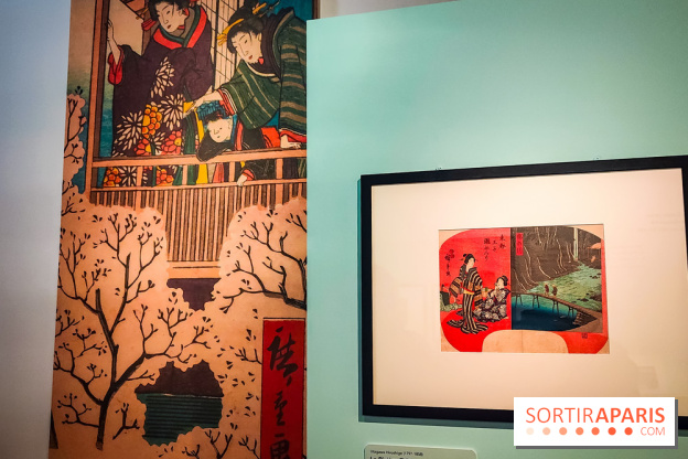 Hiroshige et l'éventail : voyage au Japon du XIXe siècle avec la sublime exposition du musée Guimet  - IMG20230214103457