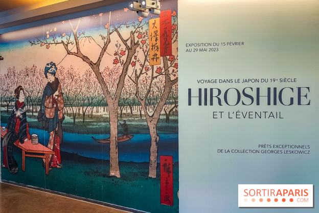 Hiroshige et l'éventail : voyage au Japon du XIXe siècle avec la sublime exposition du musée Guimet  - IMG20230214103356