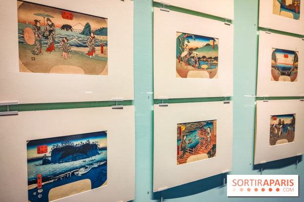 Hiroshige et l'éventail : voyage au Japon du XIXe siècle avec la sublime exposition du musée Guimet  - IMG20230214103938