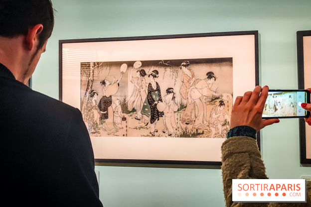 Hiroshige et l'éventail : voyage au Japon du XIXe siècle avec la sublime exposition du musée Guimet  - IMG20230214105505