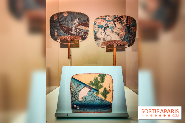 Hiroshige et l'éventail : voyage au Japon du XIXe siècle avec la sublime exposition du musée Guimet  - IMG20230214104836