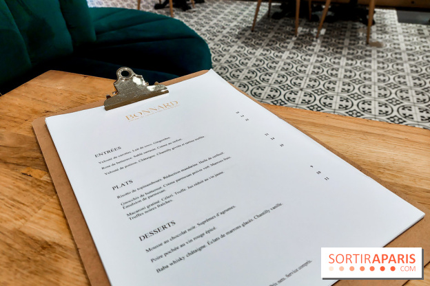 Restaurant Bonnard à Paris, nos photos - 20230209 192339
