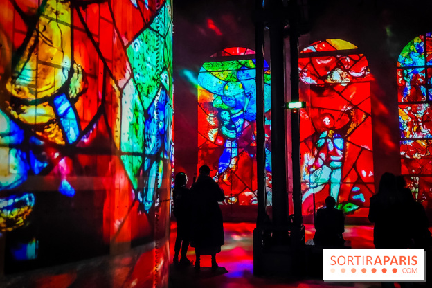 Chagall, Paris-New York, l'exposition immersive inédite de l'Atelier des Lumières - photos - IMG20230216100100