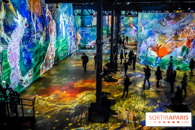 Chagall, Paris-New York, l'exposition immersive inédite de l'Atelier des Lumières - photos