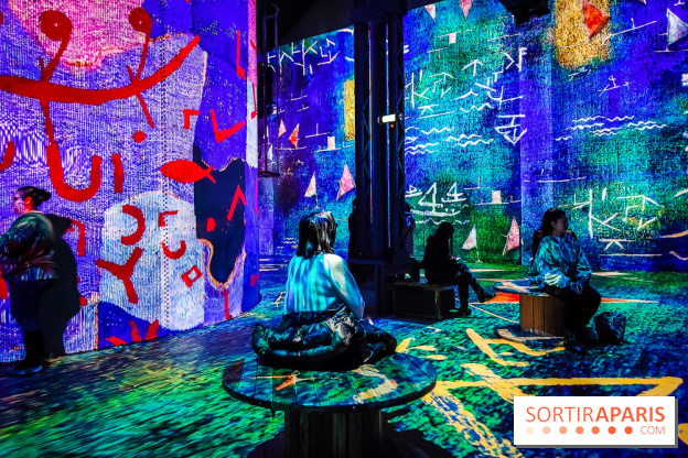 Paul Klee, peindre la musique : l'exposition immersive et insolite de l'Atelier des Lumières, photos - IMG20230216101950