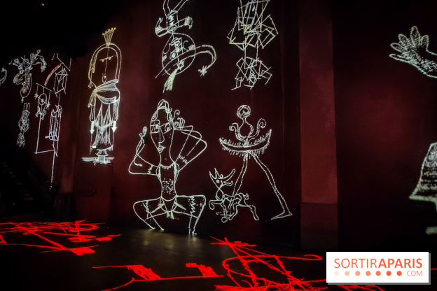 Paul Klee, peindre la musique : l'exposition immersive et insolite de l'Atelier des Lumières, photos - IMG20230216101508