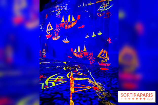 Paul Klee, peindre la musique : l'exposition immersive et insolite de l'Atelier des Lumières, photos - IMG20230216101932
