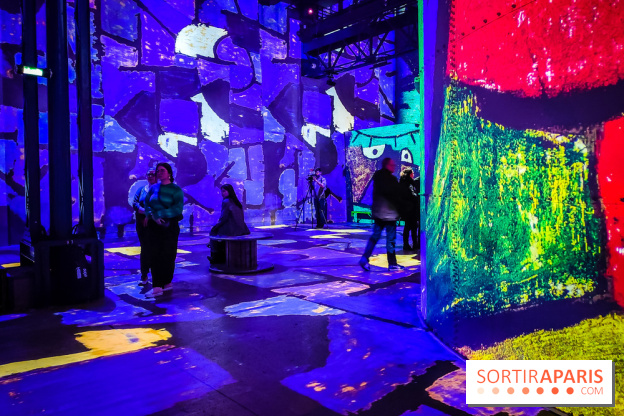 Paul Klee, peindre la musique : l'exposition immersive et insolite de l'Atelier des Lumières, photos - IMG20230216102033