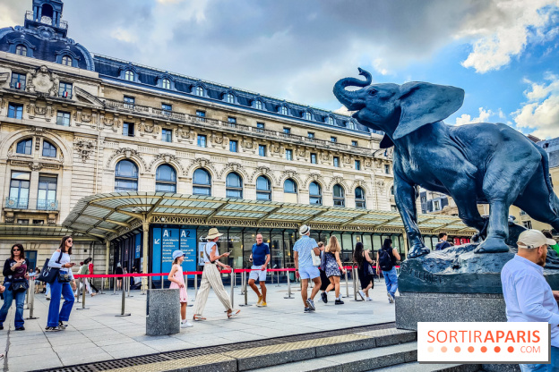 Musée d'Orsay, collection permanente  - Statue extérieur parvis musée