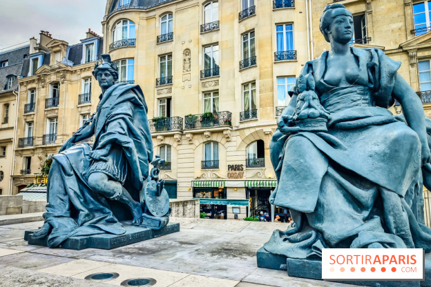 Musée d'Orsay, collection permanente  - Statue extérieur parvis musée