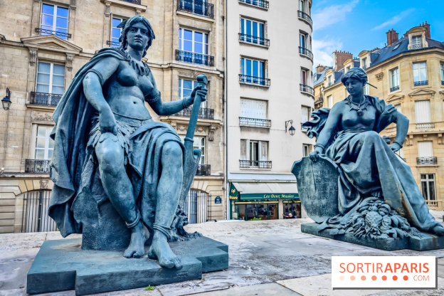 Musée d'Orsay, collection permanente  - Statue extérieur parvis musée