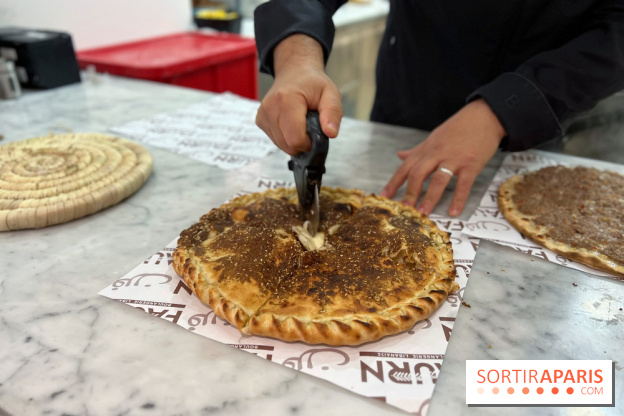 Faurn - Man'ouché royale halloumi zaatar