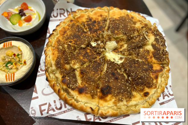 Faurn - Man'ouché royale halloumi zaatar
