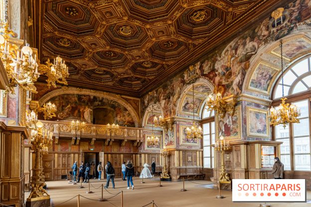Château de Fontainebleau - Napoléon III et Eugénie -  A7C4042 HDR