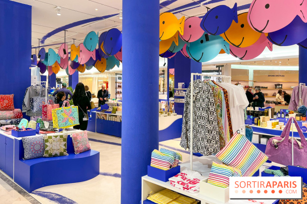 Comme Un Poisson Dans L'Eau - L'installation immersive de TeamLab au Bon Marché