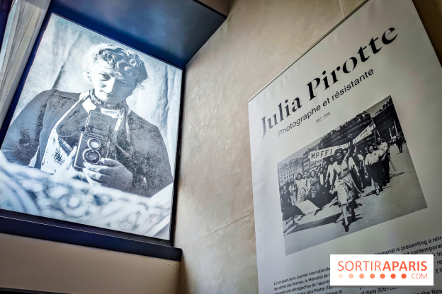 Julia Pirotte, photographe et résistante : l'exposition hommage du Mémorial de la Shoah - nos photos - IMG20230306130132