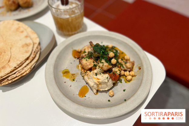 Kubri - Houmous et poulpe