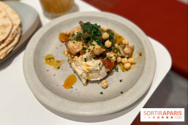 Kubri - Houmous et poulpe