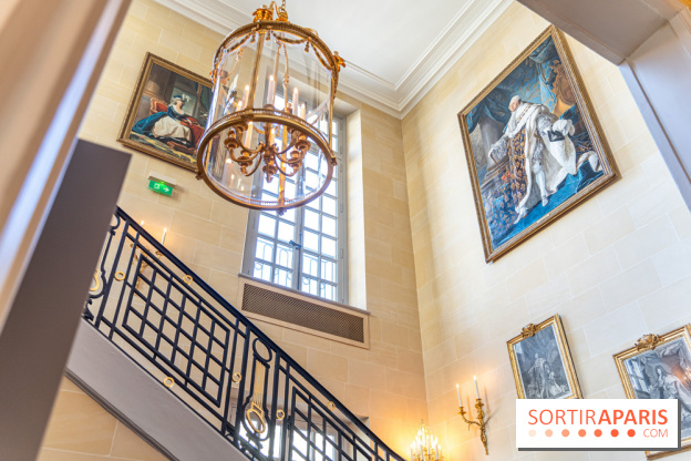 Airelles Château de Versailles, Le Grand Contrôle - hôtel -  escalier