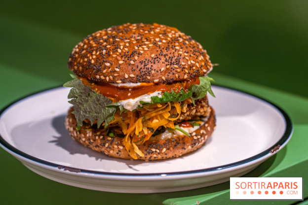 Jòia Bun - restaurant de burgers - Hélène Darroze -  burger au crabe