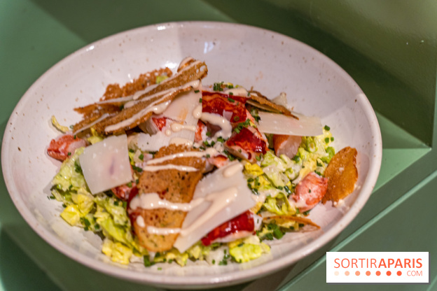 Jòia Bun - restaurant de burgers - Hélène Darroze -  salade homard