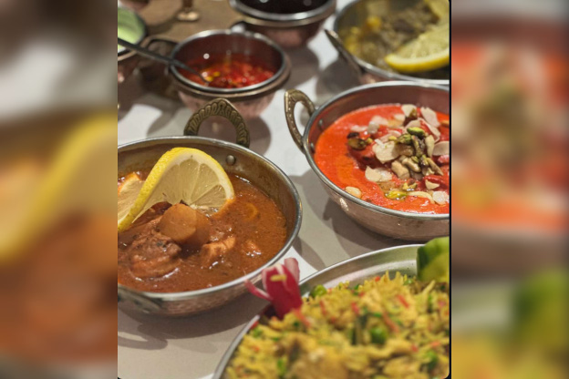 Le buffet à volonté du Jaipur café  - diwali 1