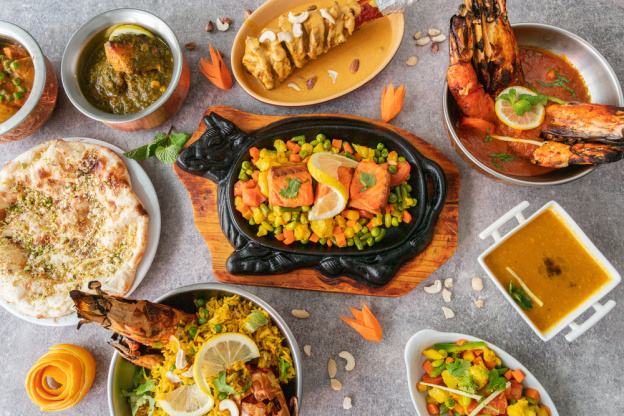 Le buffet à volonté du Jaipur café  - jaipur cafe 2