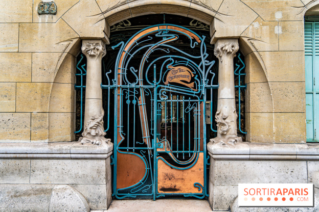 Le Castel Béranger par Hector Guimard - immeuble Art Nouveau de Paris -  A7C5014