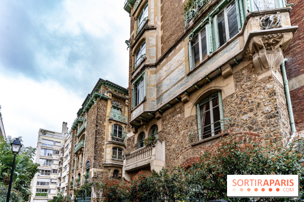 Le Castel Béranger par Hector Guimard - immeuble Art Nouveau de Paris -  A7C5024