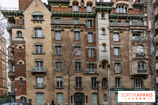 Le Castel Béranger par Hector Guimard - immeuble Art Nouveau de Paris -  A7C5031
