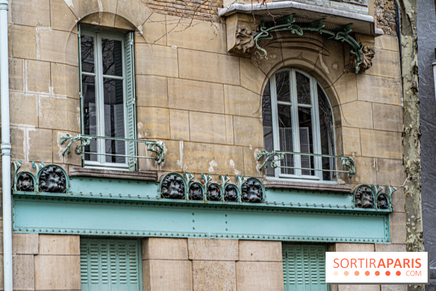 Le Castel Béranger par Hector Guimard - immeuble Art Nouveau de Paris -  A7C5033