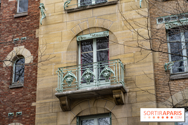 Le Castel Béranger par Hector Guimard - immeuble Art Nouveau de Paris -  A7C5036