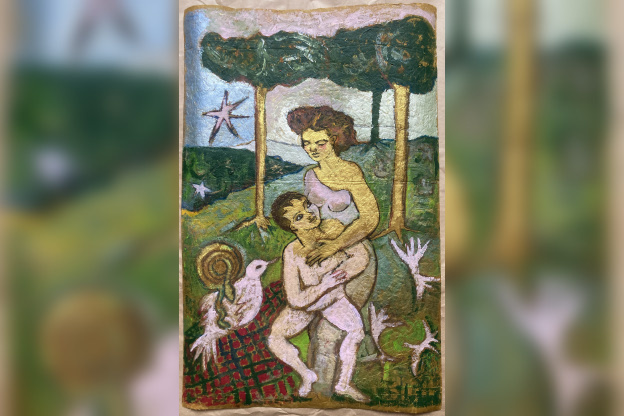 Trouble, l'exposition intriguante au Patronage Laïque Jules Vallès ! - DALLET Sylvie dallet Miséricorde catalogue 47X72 2022 